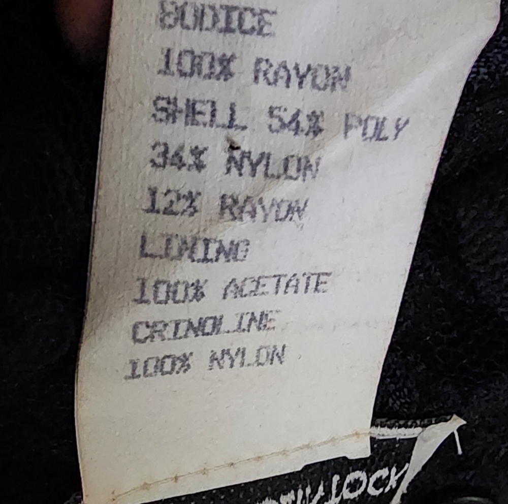 1980's Vintage Dress Scott Mcclintock - Picture 8 of 13